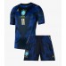 Dječji Nogometni Dres Brazil Raphinha Belloli #11 Gostujuci SP 2026 Kratak Rukav (+ Kratke hlače)